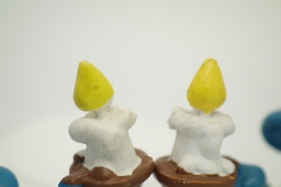 Schtroumpf à la bougie - photo