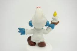 Schtroumpf à la bougie - photo