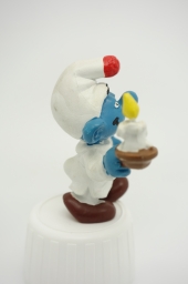 Schtroumpf à la bougie - photo