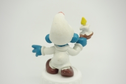 Schtroumpf à la bougie - photo