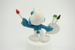 Schtroumpf peintre - photo