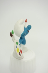 Schtroumpf peintre - photo