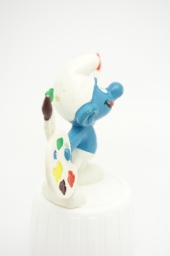 Schtroumpf peintre - photo