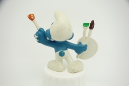 Schtroumpf peintre - photo