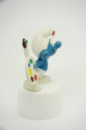 Schtroumpf peintre - photo