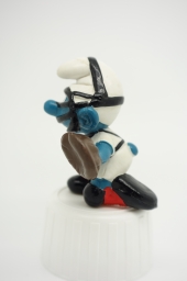 Schtroumpf baseball - receveur - photo