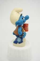 Schtroumpf frimeur avec canette - photo