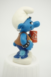 Schtroumpf frimeur avec canette - photo