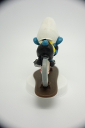 Schtroumpf cycliste - photo