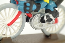 Schtroumpf cycliste - photo