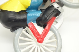 Schtroumpf cycliste - photo