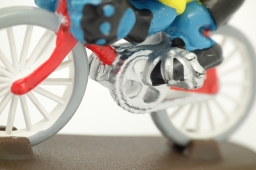 Schtroumpf cycliste - photo
