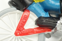 Schtroumpf cycliste - photo