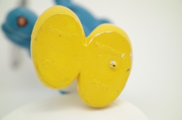 Schtroumpf prisonnier avec pioche - photo