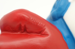 Schtroumpf dormeur dans son lit - photo