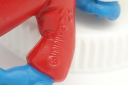 Schtroumpf dormeur dans son lit - photo