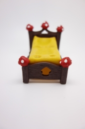 Schtroumpf dormeur dans son lit - photo