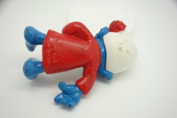 Schtroumpf dormeur dans son lit - photo