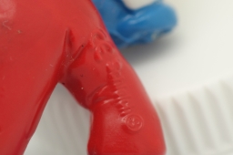 Schtroumpf dormeur dans son lit - photo