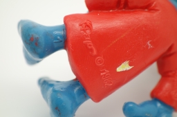 Schtroumpf dormeur dans son lit - photo