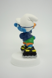 Schtroumpf en rollers - photo