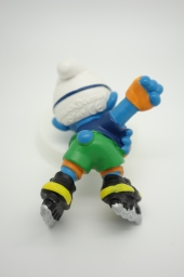 Schtroumpf en rollers - photo