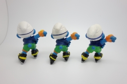 Schtroumpf en rollers - photo