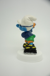 Schtroumpf en rollers - photo