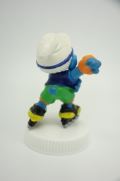 Schtroumpf en rollers - photo