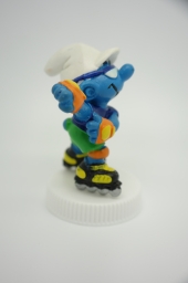 Schtroumpf en rollers - photo