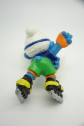 Schtroumpf en rollers - photo