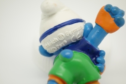 Schtroumpf en rollers - photo