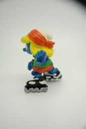 Schtroumpfette en rollers - photo