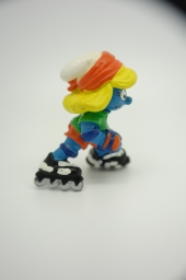 Schtroumpfette en rollers - photo