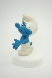 Schtroumpf avec pièce - photo