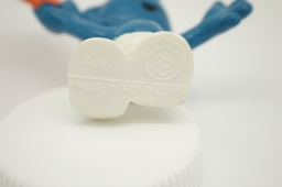 Schtroumpf avec pièce (grand) - photo