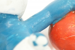 Schtroumpf joueur de bowling - photo