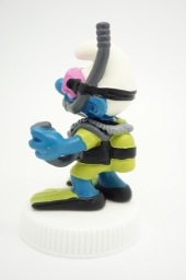 Schtroumpf plongeur - photo