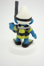 Schtroumpf plongeur - photo