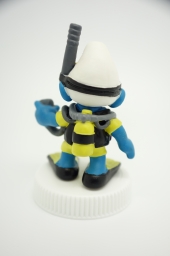 Schtroumpf plongeur - photo