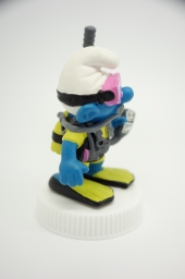 Schtroumpf plongeur - photo