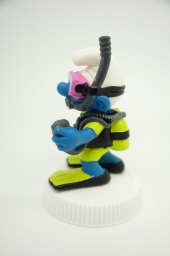 Schtroumpf plongeur - photo