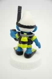 Schtroumpf plongeur - photo