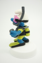 Schtroumpf plongeur - photo