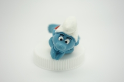 Schtroumpf nageur avec bouée (petit) - photo