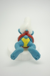 Schtroumpf nageur avec bouée (petit) - photo