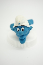 Schtroumpf nageur avec bouée (grand) - photo