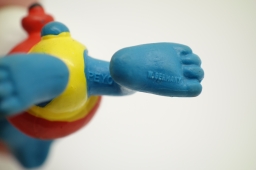 Schtroumpf nageur avec bouée (grand) - photo