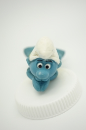 Schtroumpf nageur avec bouée (petit) - photo