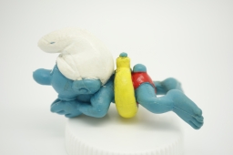 Schtroumpf nageur avec bouée (petit) - photo